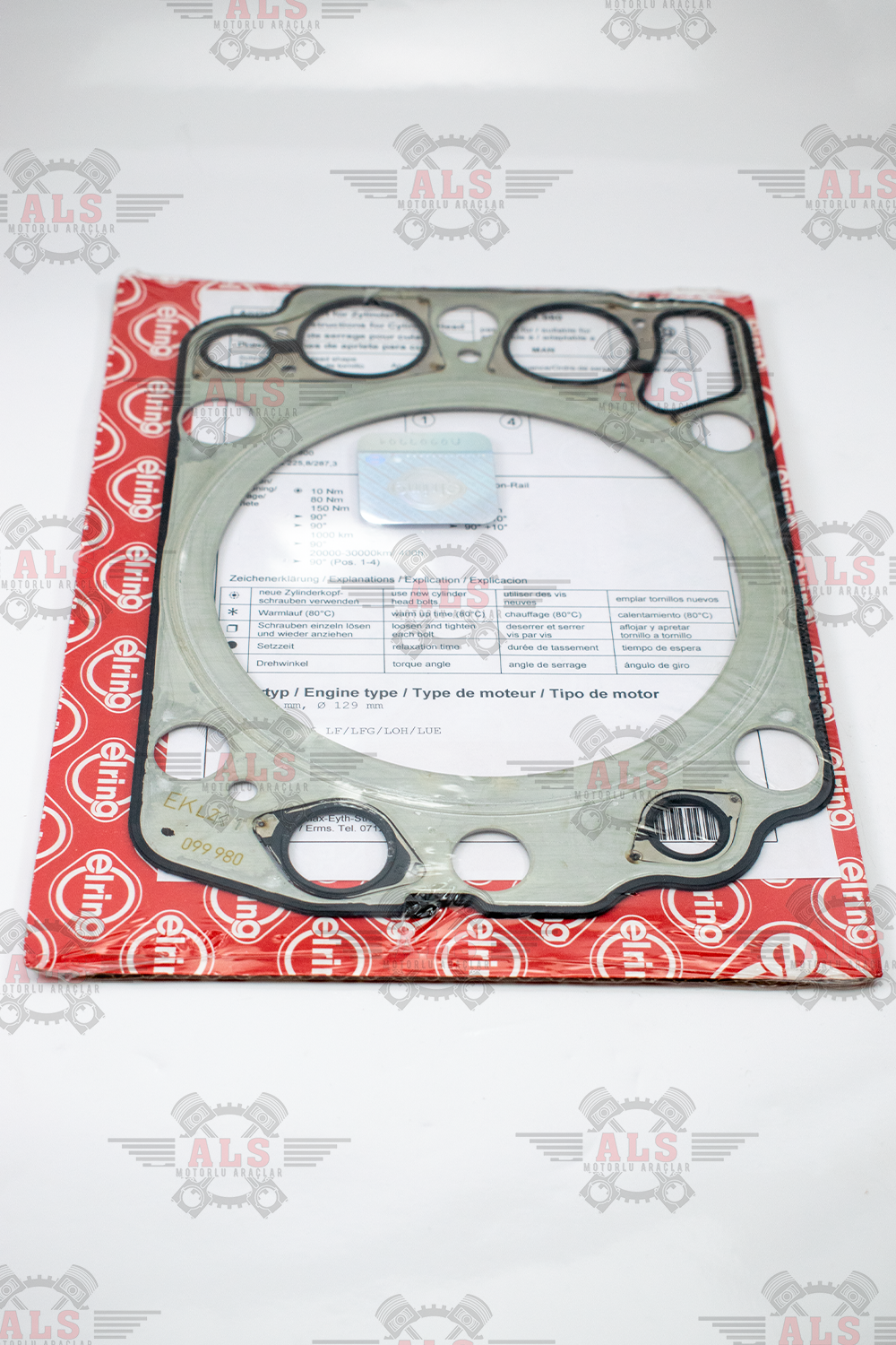 SİLİNDİR KAPAK CONTASI TGA 18.480