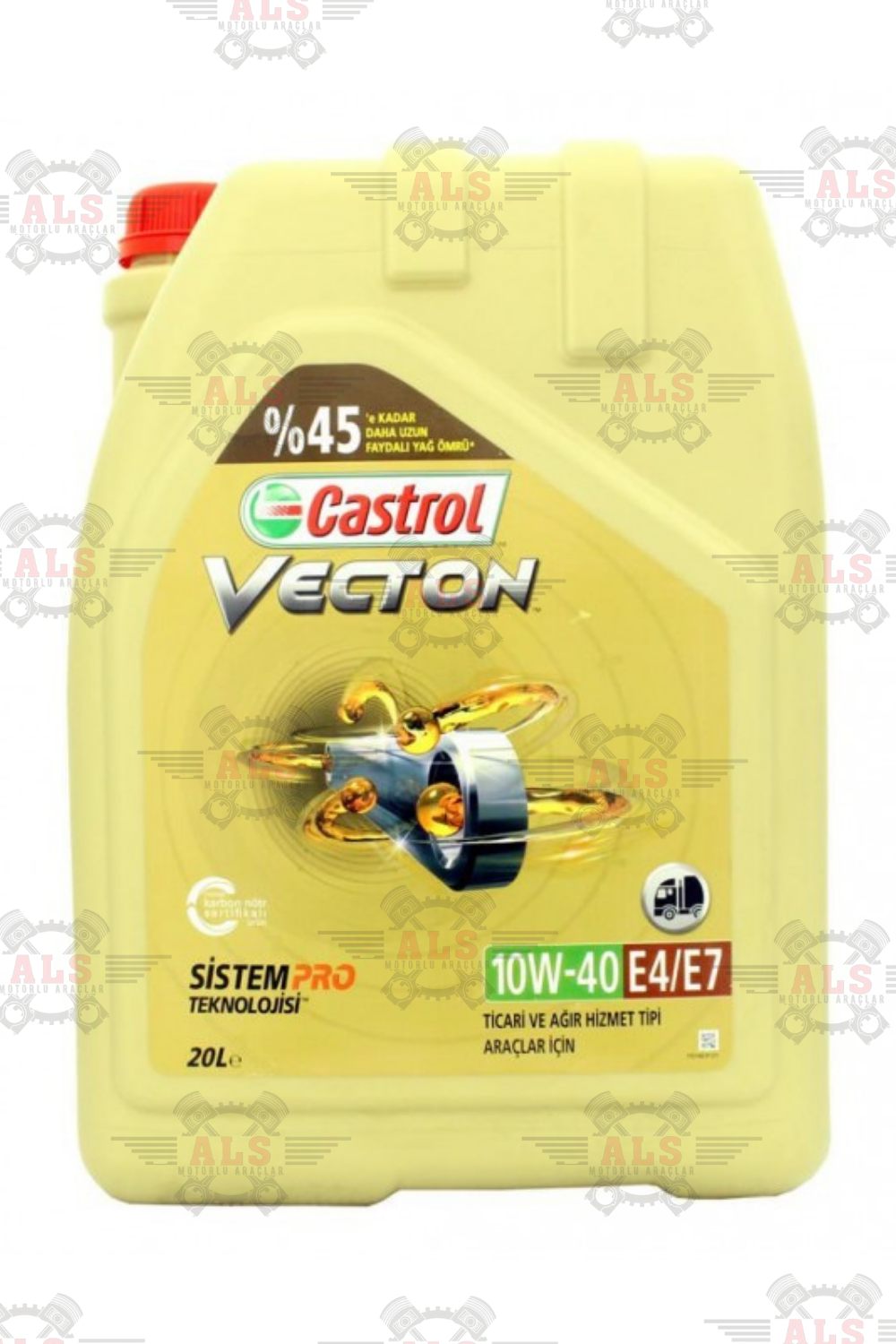 CASTROL VECTON MOTOR YAĞI 10X40 E4-E7
