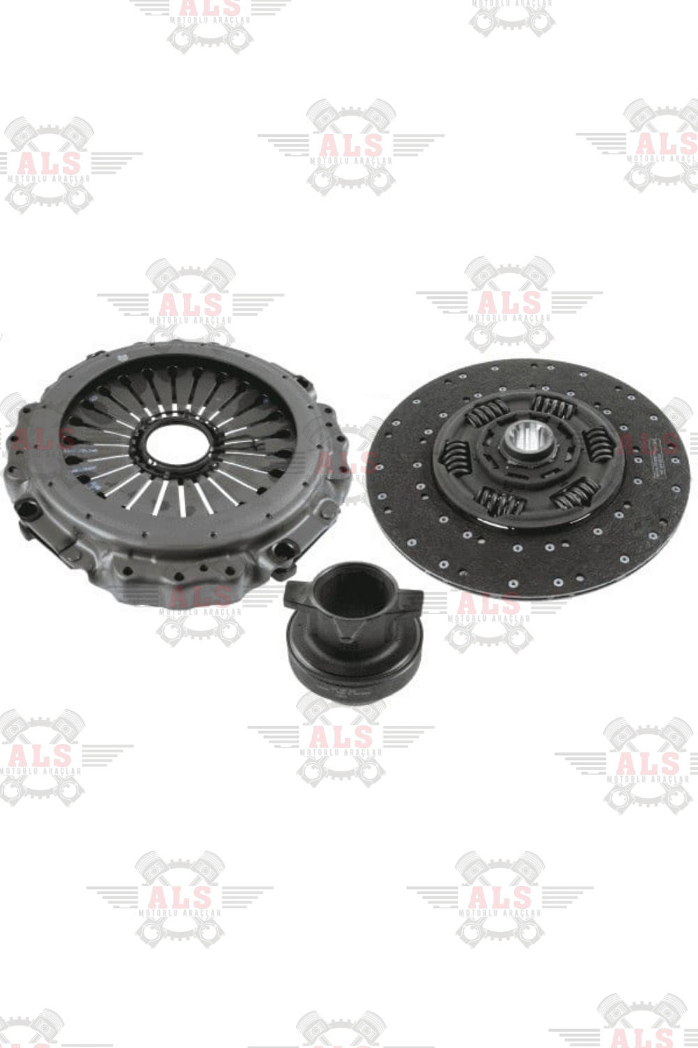 DEBRİYAJ SET Ø430MM TGA NEOPLAN D2066 D2676 BASKI+BALATA+BİLYA GENİŞ GÖBEK